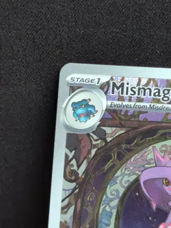 Pokemon Card - Mismagius – 212/193 Paldea Evolved Illustration Rare TCG 2023 - Image 3