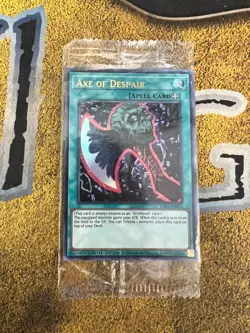 Yugioh SEALED Axe of Despair LART-EN051 Ultra Rare Limited Edition!! - Image 1