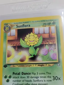 Sunflora - Pokemon Neo Genesis First 1st Edition #50 - Uncommon - Image 3