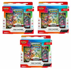Pokemon 30th Anniversary Promo First Partner Illustration Collection 3 Box Lot ! - Image 1