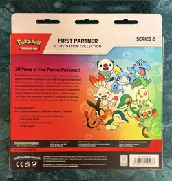 Pokemon 30th Anniversary Promo First Partner Illustration Collection 3 Box Lot ! - Image 4