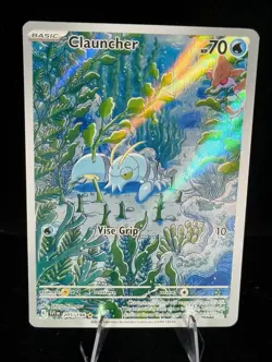 Pokemon TCG Clauncher Card 205/198 SV Base Set Illustration Rare - Image 1