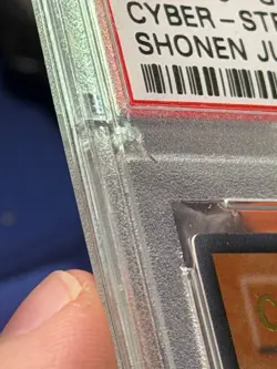 YUGIOH PSA 10 2004 Cyber-Stein SJC-EN001 Ultra Rare Prize Card small crack *1324 - Image 4