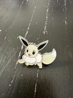 Radiant Eevee Pokemon GO Collectible Enamel Pin 2022 - Image 1