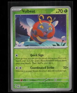 Volbeat 009/167 Twilight Masquerade Common Reverse Holo Near Mint - Image 1