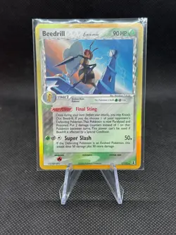 2005 Pokemon EX Delta Species Holo Rare Beedrill Delta Species 1/113 - Image 1