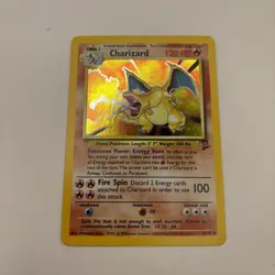 Charizard 004/130 Base Set 2 Holo Pokemon LP - Image 1