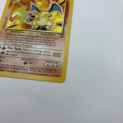Charizard 004/130 Base Set 2 Holo Pokemon LP - Image 2