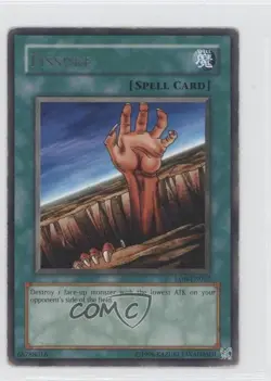 Fissure (R) YuGiOh Legend of Blue Eyes White Dragon #LOB-057 2002 READ - Image 1