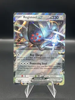 Pokemon TCG Registeel EX ASCn 145/217 Ascended Heroes - Image 1