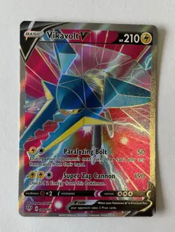 Pokemon TCG Vikavolt V Darkness Ablaze 180/189 Holo Full Art - Image 1