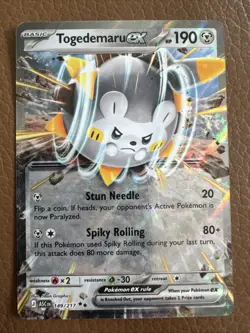 Pokemon TCG, Togedemaru Ex 149/217 - Ascended Heroes - Image 1