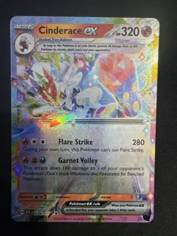 Cinderace ex #38/217 (Holo) (NM) ME: Ascended Heroes ASC Pokemon - Image 1