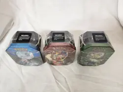 Pokemon Kalos Power Tin Set, Chesnaught, Delphox, Greninja - SEALED - Image 2
