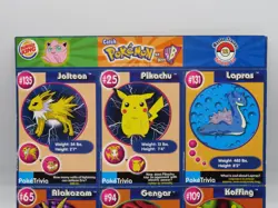Burger King Pokemon 1st Movie Cards #12 Master Trainer Collector Set Uncut Sheet - Image 2