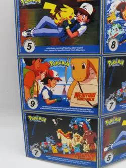 Burger King Pokemon 1st Movie Cards #12 Master Trainer Collector Set Uncut Sheet - Image 5