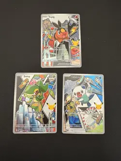 Pokemon First Partner Illustration Collection Series 2 Unova GEN 5 Promo Set - Image 1