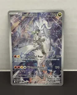 Pokemon TCG N's Reshiram Sv09: Journey Together 167/159 Holo IR ENG 130 - Image 1