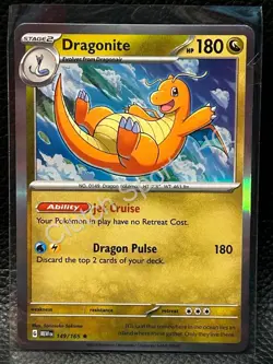 Dragonite 149/165 Rare SV151 MEW Pokemon Holo Near Mint - Image 1