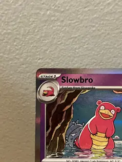 2026 Pokemon Pitch Black Pre Release Stamp Slowbro Promo #MEP083 - Image 2