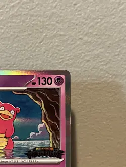 2026 Pokemon Pitch Black Pre Release Stamp Slowbro Promo #MEP083 - Image 3