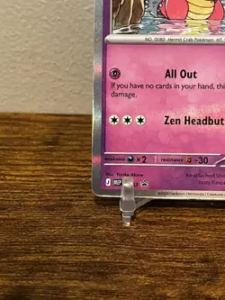 2026 Pokemon Pitch Black Pre Release Stamp Slowbro Promo #MEP083 - Image 5