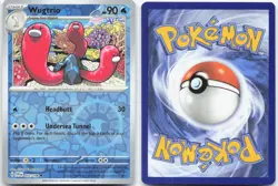 WUGTRIO 057/198 Scarlet & Violet Pokemon Reverse Holo Uncommon Near Mint - Image 3