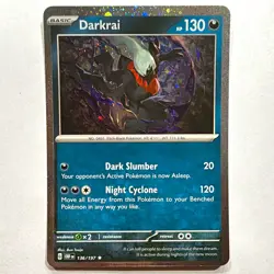 Pokemon TCG Darkrai Obsidian Flames 136/197 Cosmos Holo English - Image 1