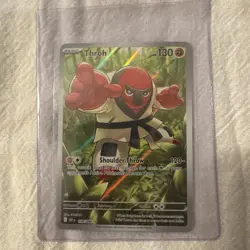 Pokemon TCG Throh Illustration Rare NM 128/086 SV Black Bolt - Image 1
