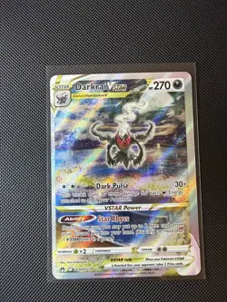 Darkrai VSTAR GG50/GG70 SWSH: Crown Zenith: Galarian Gallery Holo NM Pokemon - Image 1