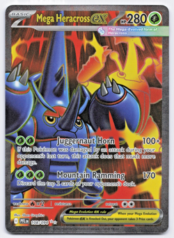 Pokemon TCG Mega Heracross ex 108/94 Phantasmal Flames NM - Image 1