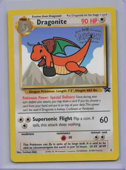 Dragonite 5 Promo Wizards Black Star Promos Pokemon Lightly Played - Image 1