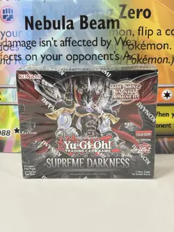 Yugioh Supreme Darkness Booster Box 1st Edition Factory Sealed New English - Image 1