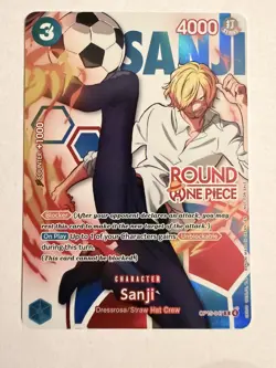 Round 1 One Piece Sanji English Promo OP15-047 - Image 1