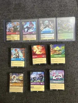 Disney Lorcana 260 Card Bulk Lot | 3 Legendary + 1 Epic | Wilds Unknown - Image 1