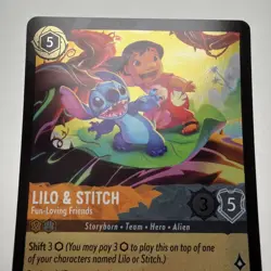 Lilo & Stitch Fun Loving Friends 31/207 SR Foil Attack of the Vine! Lorcana TCG - Image 3