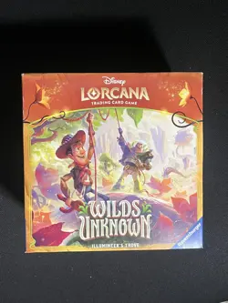 Disney Lorcana TCG Wilds Unknown Illumineer's Trove 8 packs - New/Factory Sealed - Image 1
