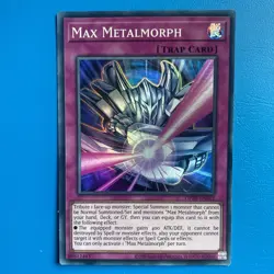 Yu-Gi-Oh! Max Metalmorph OP28-EN012 Super Rare - Mint! - Image 1