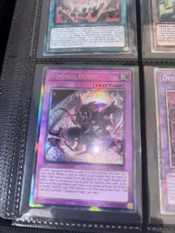 Yu-Gi-Oh! Dominus Purge ROTA-EN070 Foil 1st Ed Trap Rise of the Duelist - Image 1