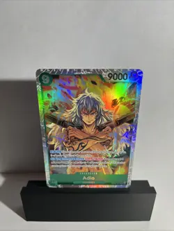 Adio OP09-023 SR Emperors in the New World One Piece Card Game - Image 1