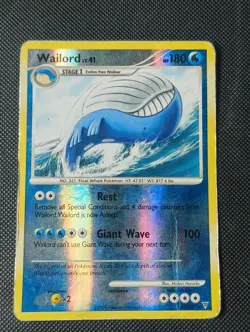 Pokemon Cards Wailord 47/147 Reverse Holo Supreme Victors Rare - Image 1
