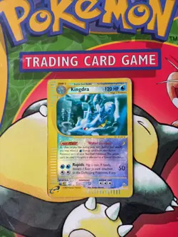 Kingdra 19/147 Reverse Holo Rare Aquapolis Pokemon Card - Image 1