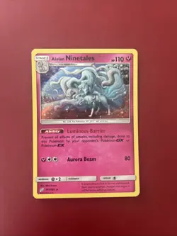 Alolan Ninetales #111/181 Holo Pokemon TCG Team Up Card - Image 1