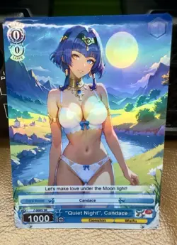 Candace Full Art Anime One Piece Waifu Trading Card Holofoil Season 3 - Image 1