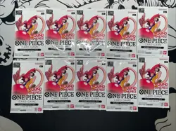 One Piece Card Game ROUND1 Promotion Pack 10 Packs Bandai Sealed - Image 1