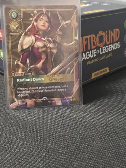 Riftbound METAL Card – Leona Radiant Dawn - Bologna Prize Wall Exclusive - Image 3