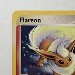 Pokemon TCG EX Sandstorm Flareon Holo Rare 5/100 LP Card 2003 Eeveelution - Image 3
