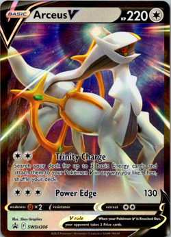 Arceus V Promo SWSH: Sword & Shield Promo Cards SWSH306 NM - Image 1