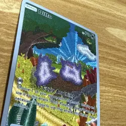 Ditto Custom Fan Art Trading Card Full Art Holo Display Card - Image 2