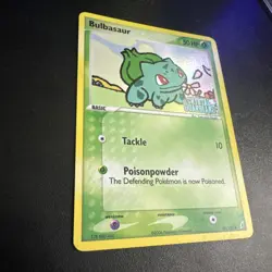 Pokemon TCG Bulbasaur Crystal Guardians Reverse Holo Card 45/100 - Image 2